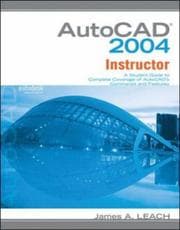 Tapa de MP AutoCAD 2004 Instructor w/ AutoCAD 2005 Update