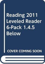 Tapa de READING 2011 LEVELED READER 6-PACK 1.4.5 BELOW