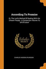 Tapa de According To Promise : Or, The Lord's Method Of Dealing With His Chosen People