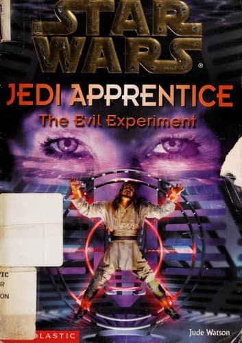 Tapa de Star Wars - Jedi Apprentice - Evil Experiment