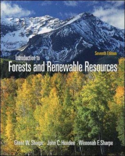 Tapa de Introduction to forests and renewable resources