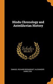 Tapa de Hindu Chronology and Antediluvian History