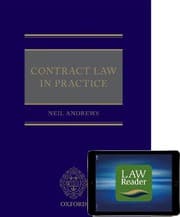 Tapa de Contract Law in Practice Pack