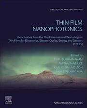 Tapa de Thin Film Nanophotonics