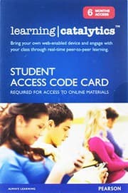 Tapa de Learning Catalytics--Standalone Access Card--6 Months