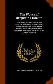 Tapa de The Works of Benjamin Franklin