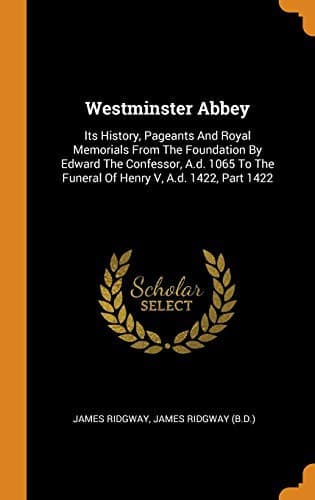 Tapa de Westminster Abbey