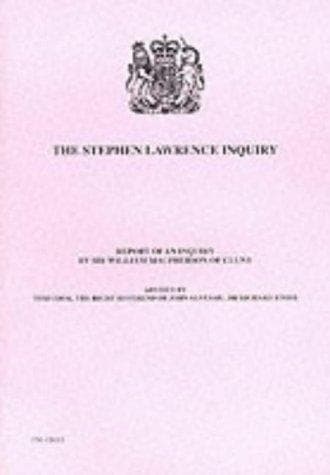 Tapa de Stephen Lawrence Inquiry