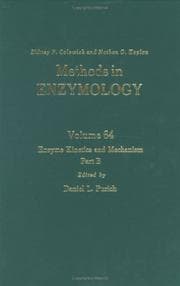 Tapa de Enzyme Kinetics and Mechanisms Pt. B