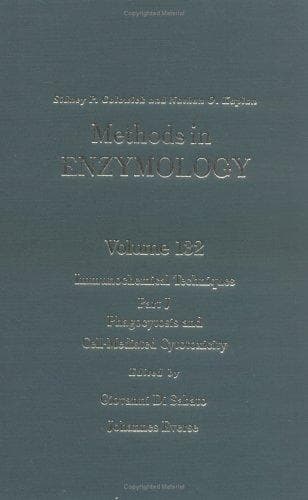 Tapa de Immunochemical Techniques Vol. 132, Pt. J