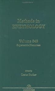 Tapa de Superoxide Dismutase, Volume 349 (Methods in Enzymology)