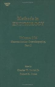 Tapa de Macromolecular Crystallography, Part D, Volume 374 (Methods in Enzymology)