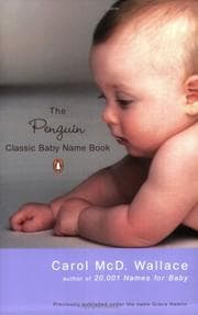 Tapa de The Penguin Classic Baby Name Book
