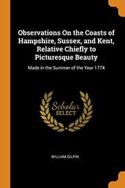 Tapa de Observations on the Coasts of Hampshire, Sussex, and Kent, Relative Chiefly to Picturesque Beauty
