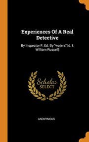 Tapa de Experiences of a Real Detective