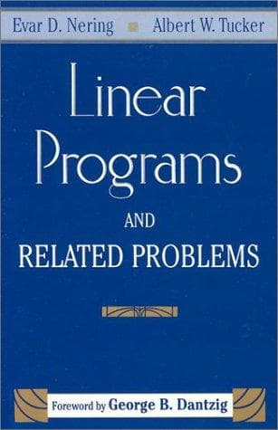 Tapa de Linear programs and related problems