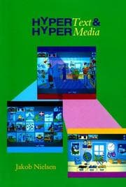 Tapa de Hypertext and hypermedia