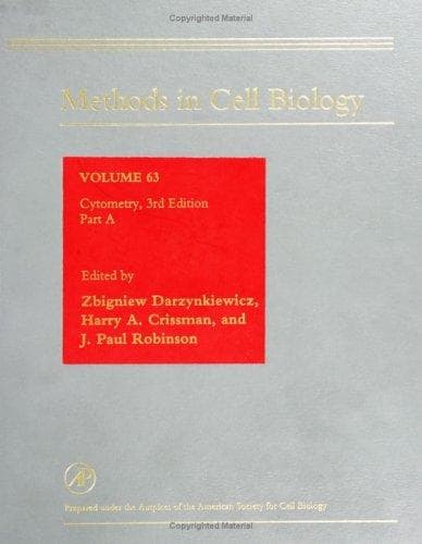 Tapa de Methods in Cell Biology, Volume 63