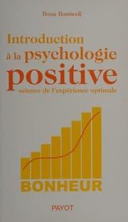 Tapa de Introduction à la psychologie positive