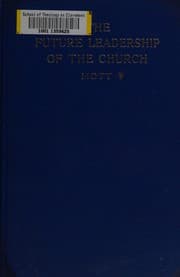 Tapa de The Future leadership of the church