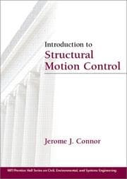 Tapa de Introduction to structural motion control