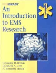 Tapa de An introduction to EMS research