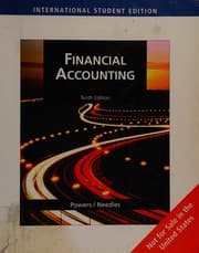 Tapa de Financial accounting