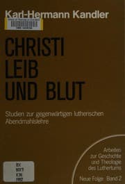 Tapa de Christi Leib und Blut