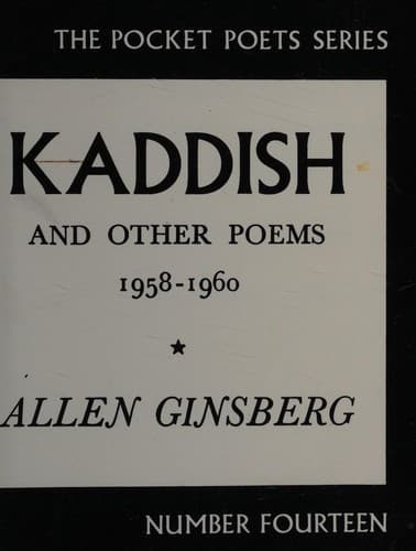 Tapa de Kaddish, and other poems