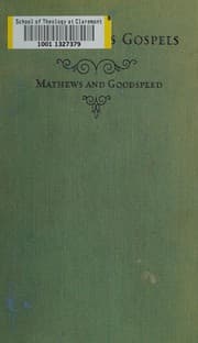 Tapa de The Student's gospels