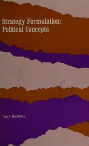 Tapa de Strategy formulation