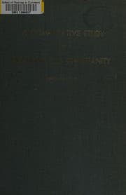 Tapa de A comparative study of Buddhism and Christianity