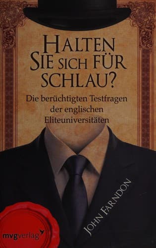 Tapa de Halten Sie sich für schlau?