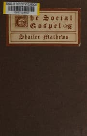 Tapa de The social Gospel