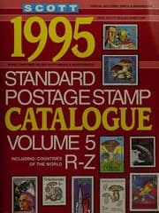 Tapa de Scott 1995 Standard Postage Stamp Catalogue: European Countries and Colonies, Independent Nations of Africa, Asia, Latin America