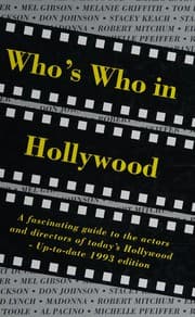 Tapa de Who's who in Hollywood; edited by Robyn Karney