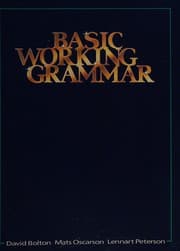 Tapa de Basic Working Grammar