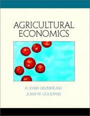 Tapa de Agricultural economics