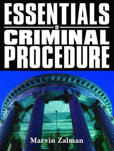 Tapa de Essentials of criminal procedure