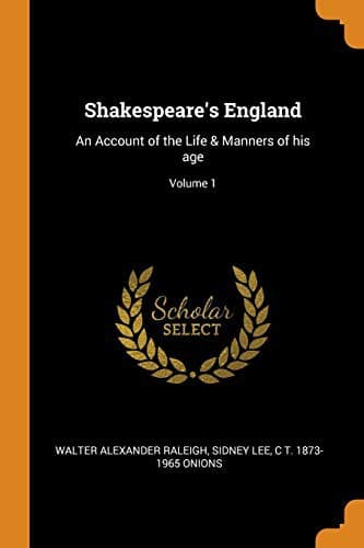 Tapa de Shakespeare's England