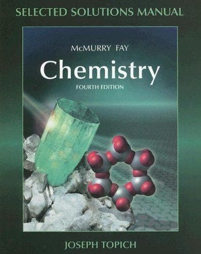 Tapa de Chemistry Selected Solutions Manual
