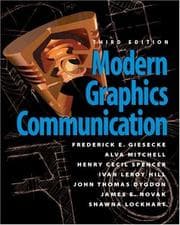 Tapa de Modern graphics communication