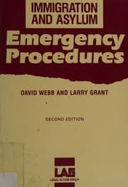 Tapa de Immigration and asylum emergency procedures
