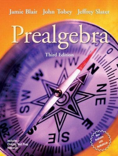 Tapa de Prealgebra