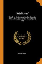 Tapa de "Brief Lives"