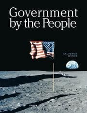 Tapa de Government by the People, California Edition (22nd Edition) (Government by the People)