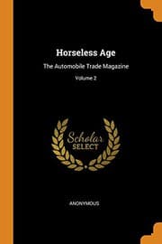 Tapa de Horseless Age