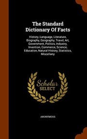 Tapa de The Standard Dictionary Of Facts
