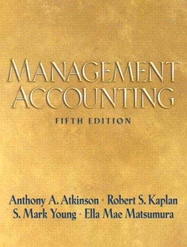 Tapa de Management Accounting (5th Edition)