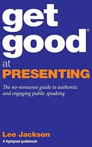 Tapa de Get Good At Presenting
